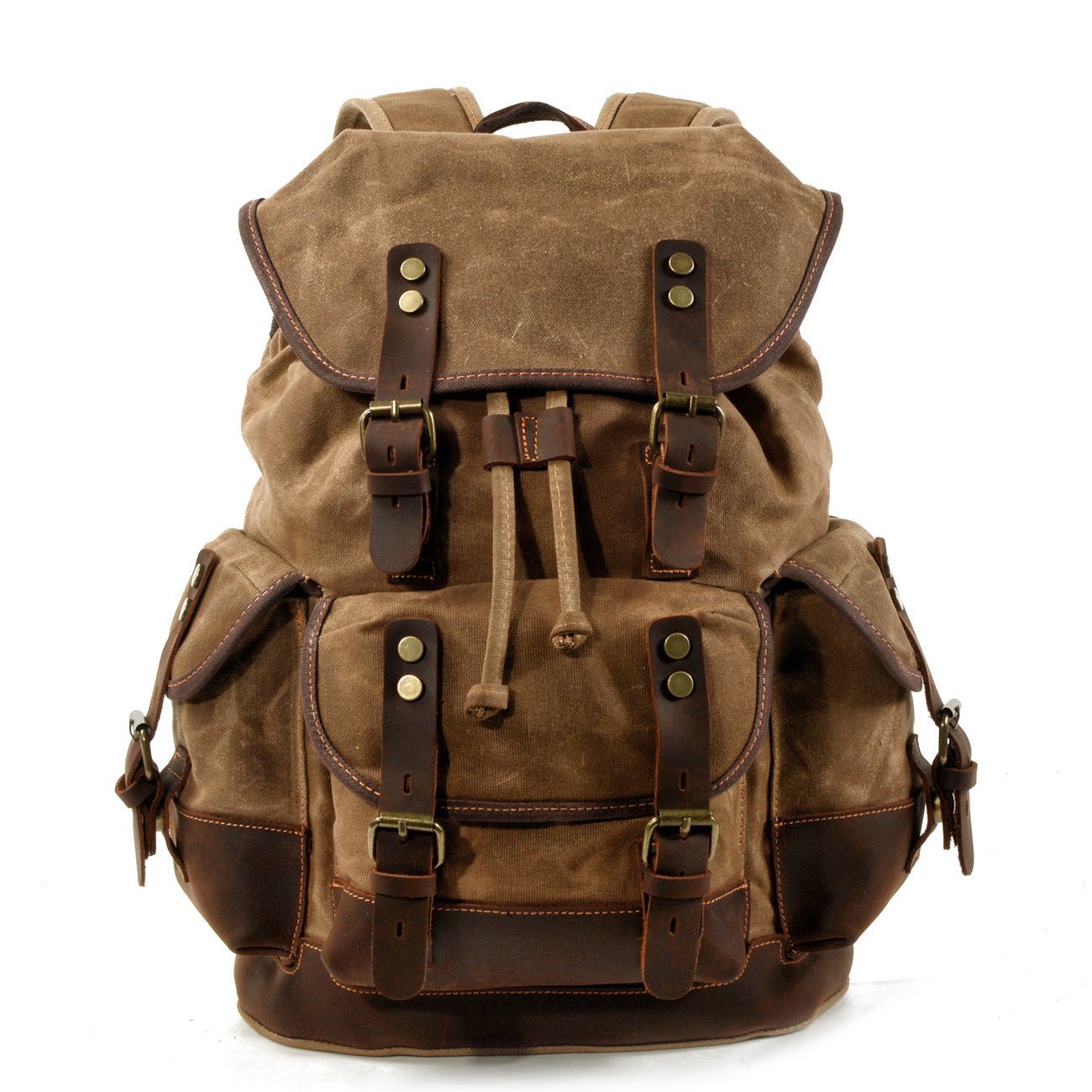 Classic Canvas Backpack - Travel Base Works - Backpack