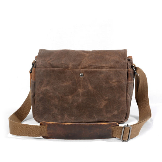 Classic Canvas Camera Messenger - Travel Base Works - Camera Bag