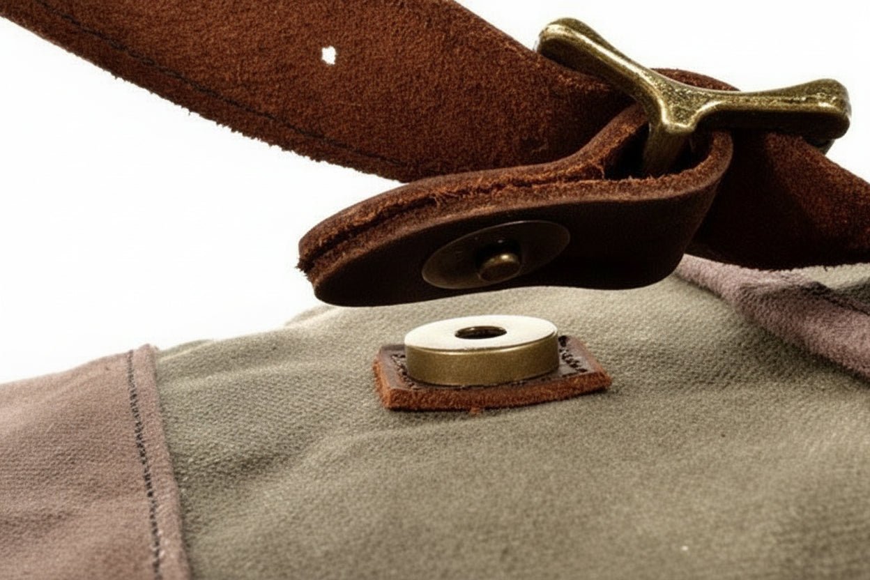 Canvas Messenger Shoulder - Travel Base Works - 