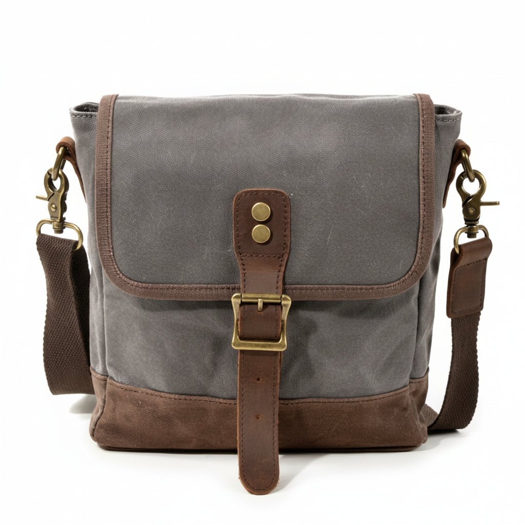 Canvas Messenger Shoulder - Travel Base Works - 