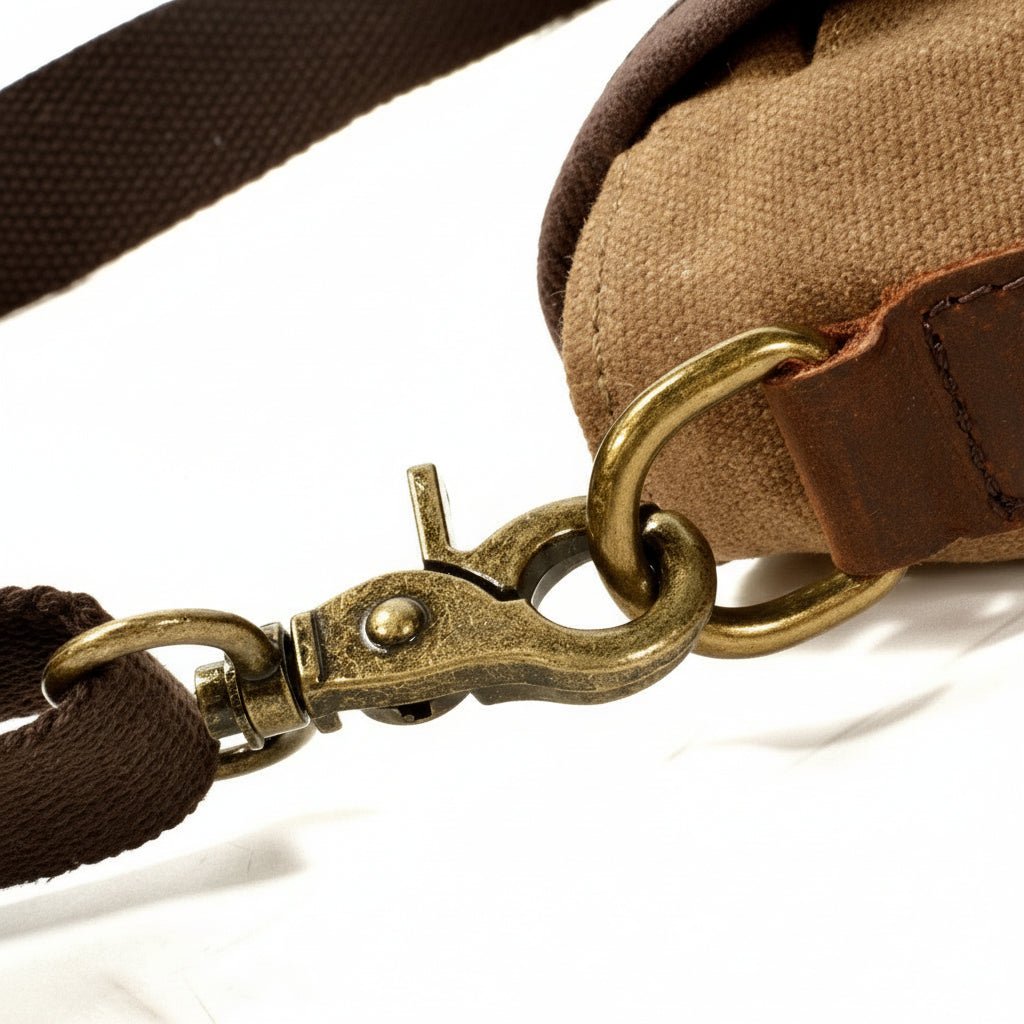 Canvas Messenger Shoulder - Travel Base Works - 