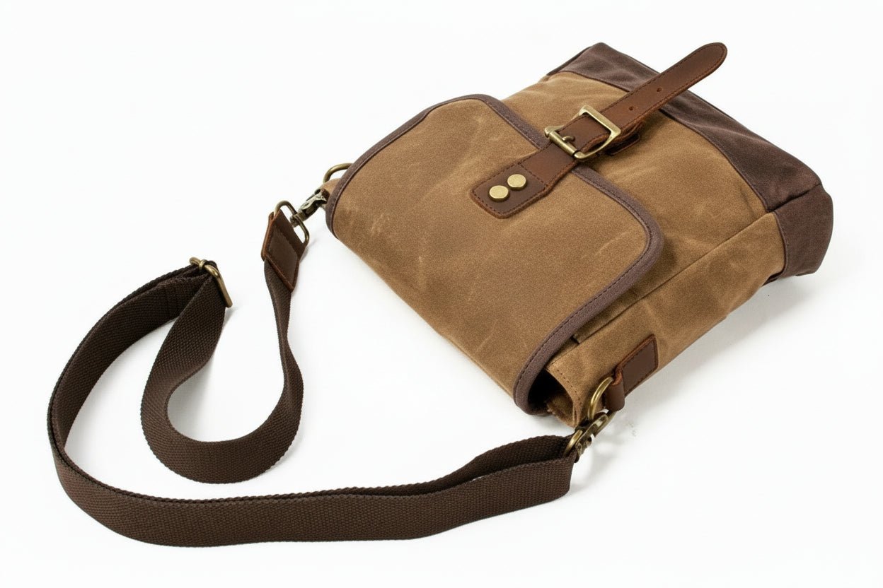 Canvas Messenger Shoulder - Travel Base Works - 