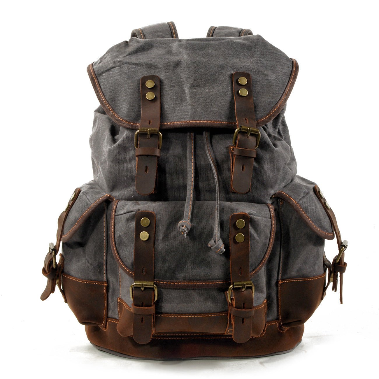 Classic Canvas Backpack - Travel Base Works - Backpack