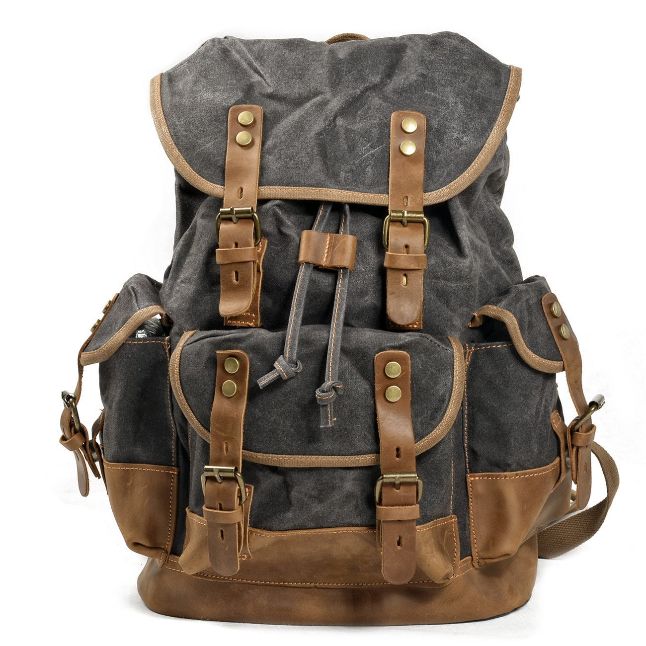 Classic Canvas Backpack - Travel Base Works - Backpack