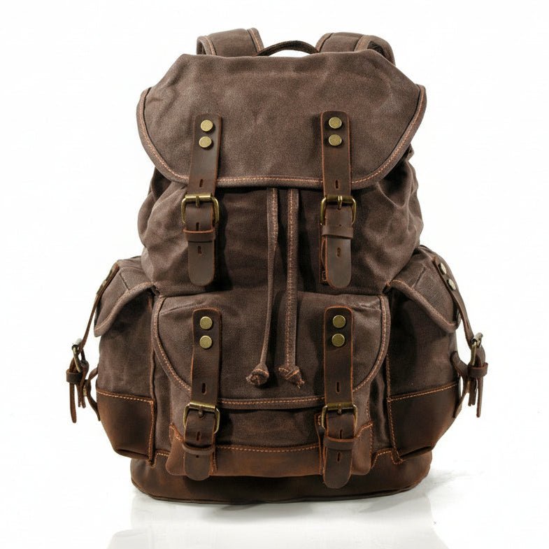 Classic Canvas Backpack - Travel Base Works - Backpack