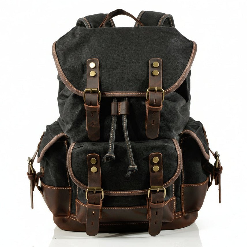 Classic Canvas Backpack - Travel Base Works - Backpack
