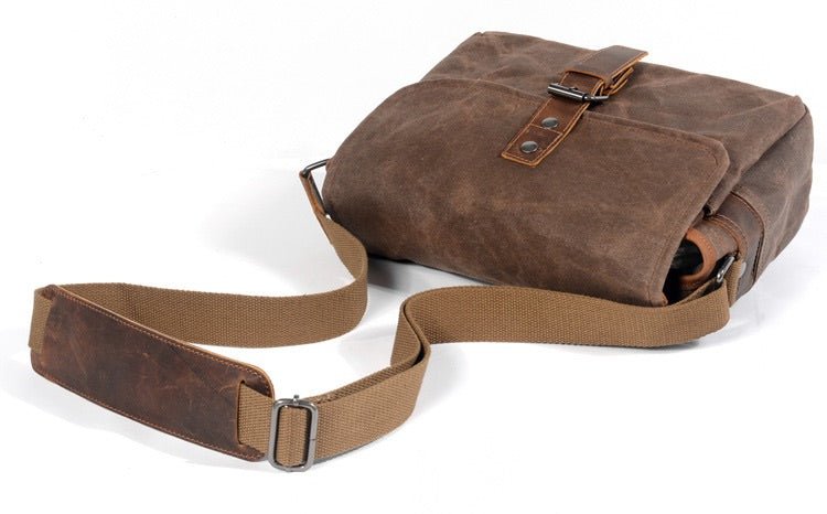 Classic Canvas Camera Messenger - Travel Base Works - Camera Bag