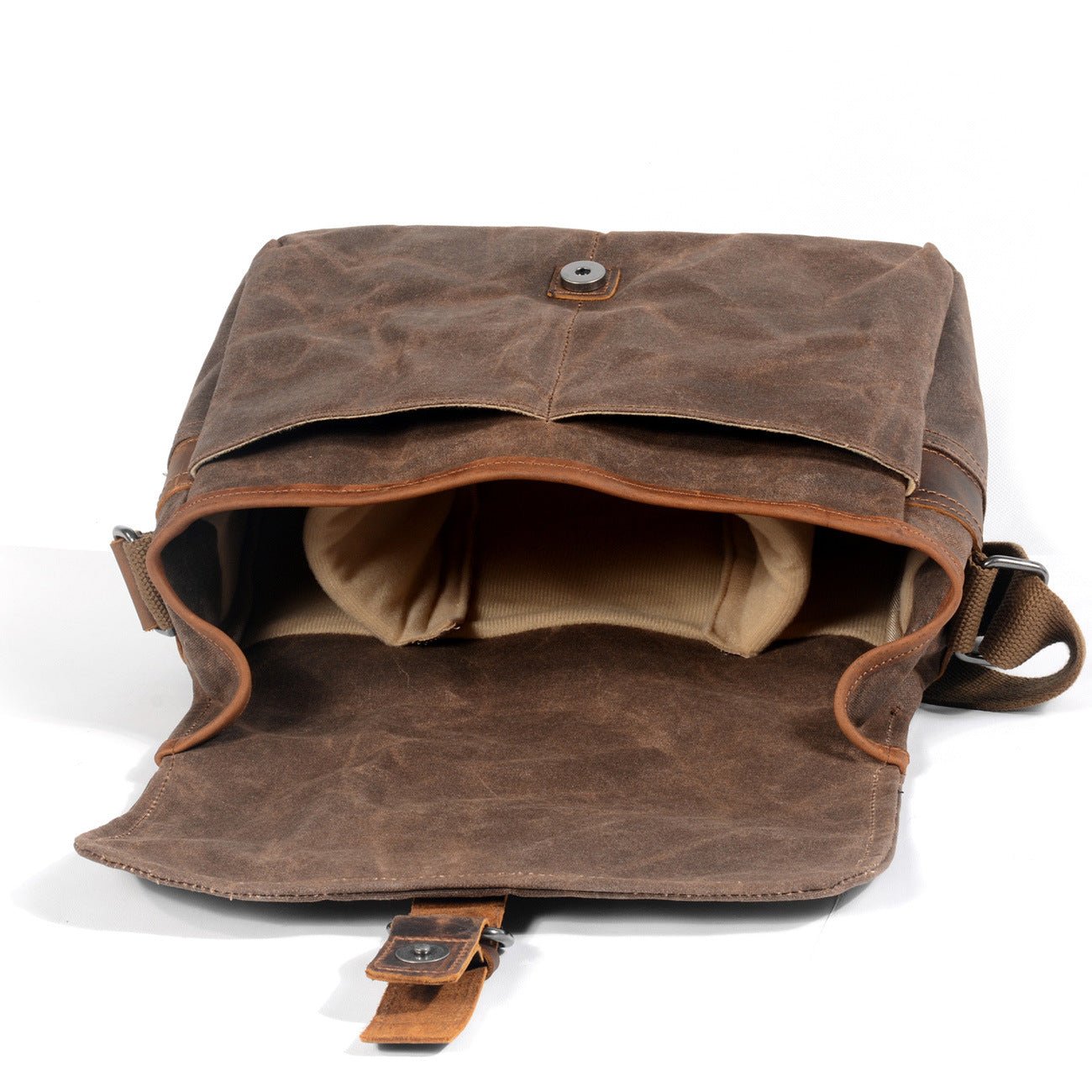 Classic Canvas Camera Messenger - Travel Base Works - Camera Bag