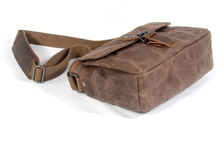 Classic Canvas Camera Messenger - Travel Base Works - Camera Bag