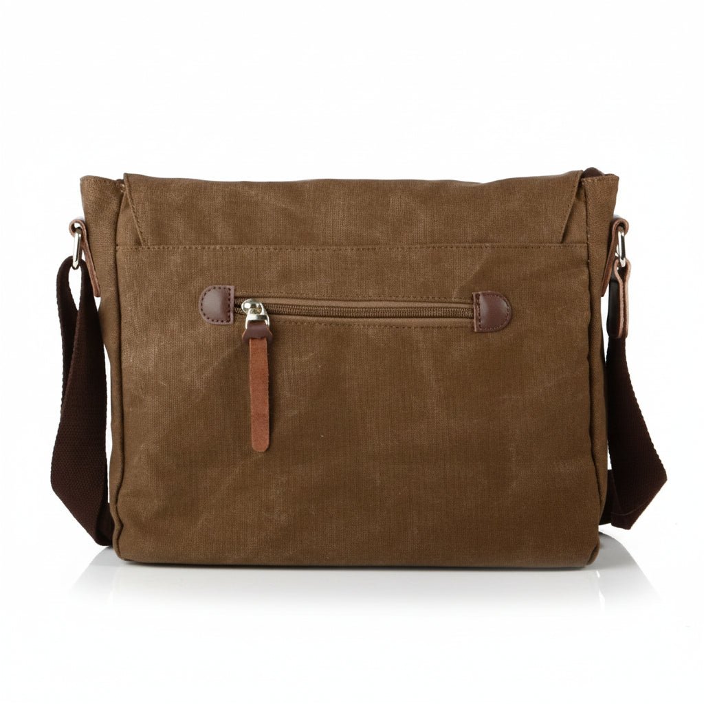 Classic Canvas Messenger Shoulder - Travel Base Works - 