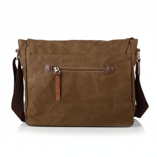 Classic Canvas Messenger Shoulder - Travel Base Works - 