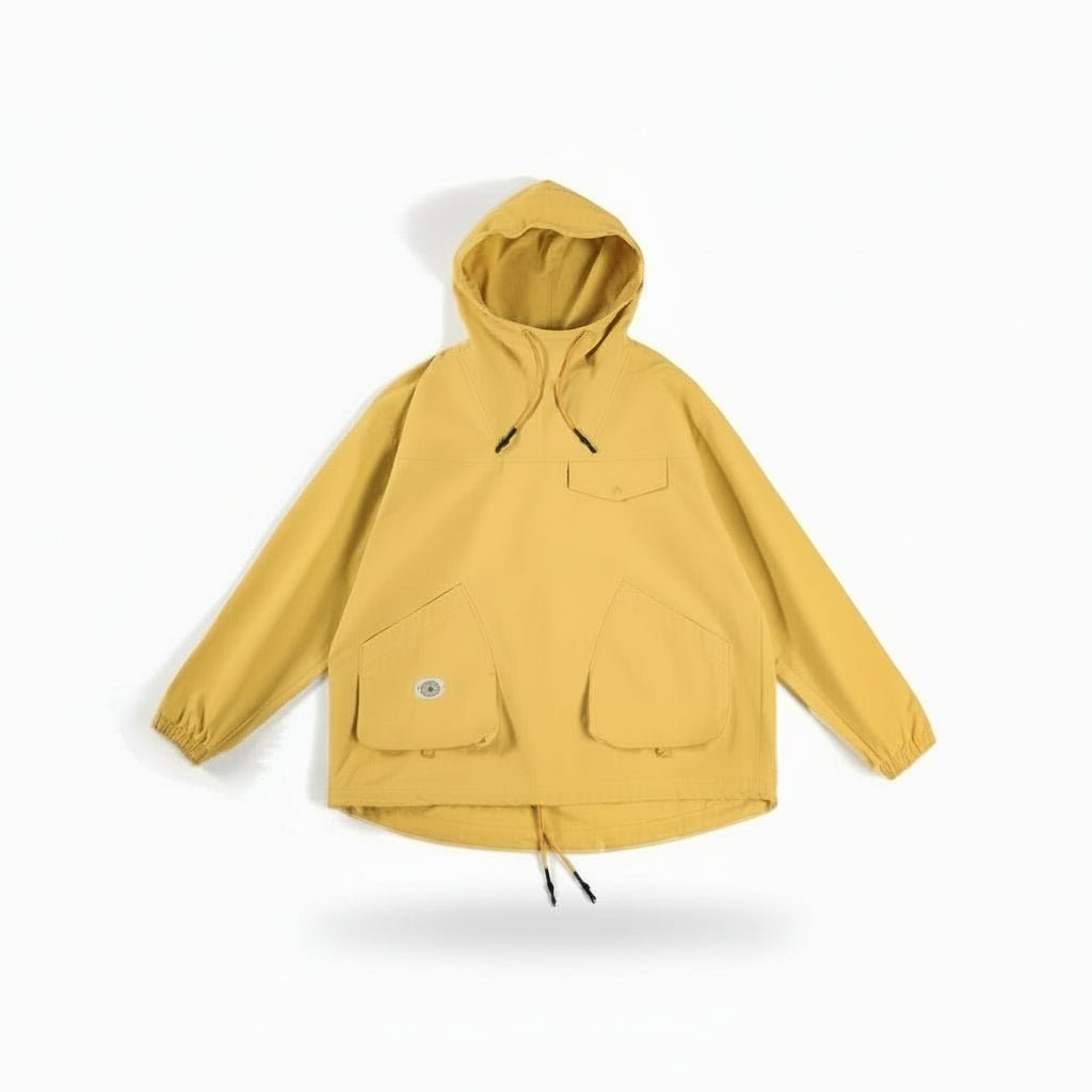 防風アノラックジャケット｜軽量・撥水｜デイリー＆アウトドア兼用 - Travel Base Works - 