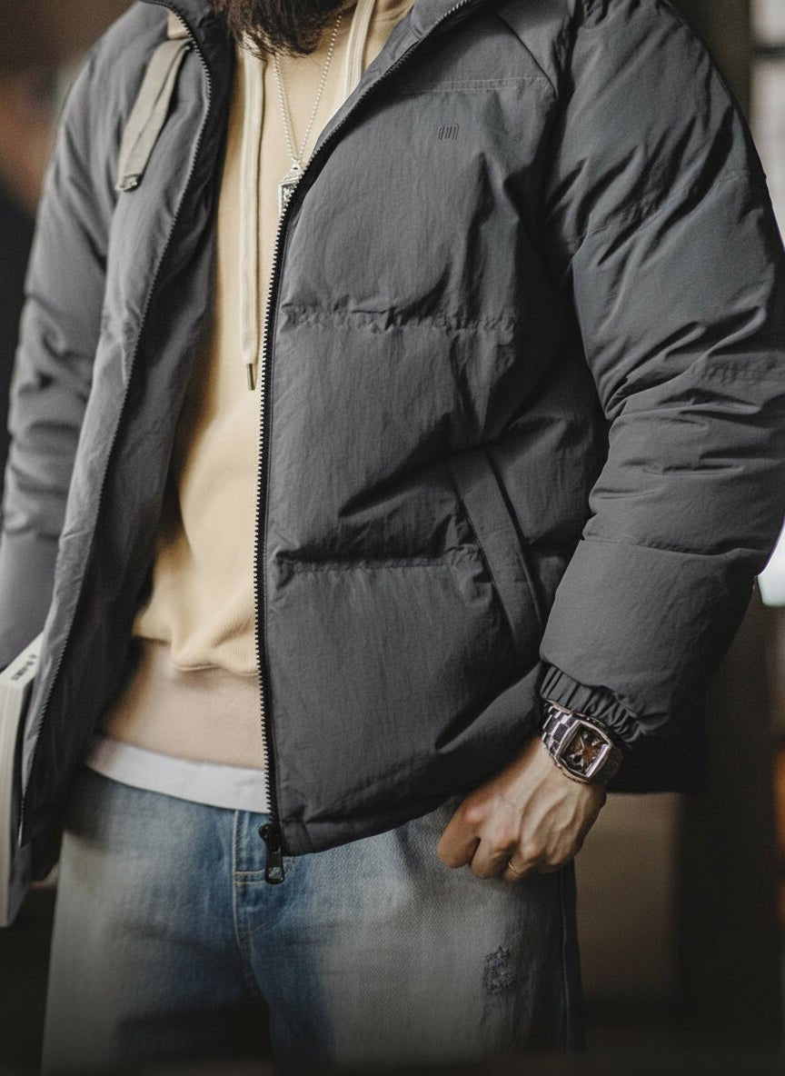 Tech Down Puff Jacket - Travel Base Works - 